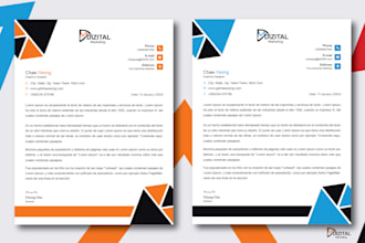 design letterhead in editable ms word format