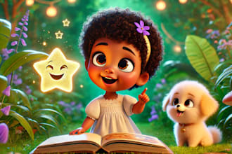 illustrate children story book illustration and children story book illustration