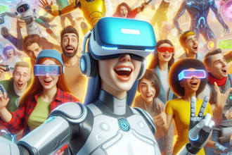 develop full vr game for apple vision pro, oculus quest or meta quest