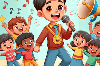 create catchy and playful songs for kids