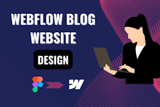 do create figma to webflow or blog website for webflow blog website store