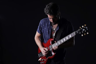 record pro rock, blues guitar tracks or solo for your song