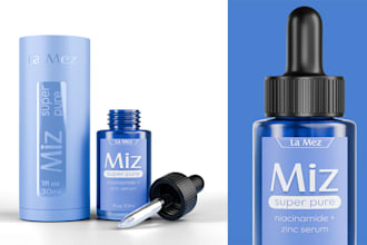create 3d models and render cosmetic products