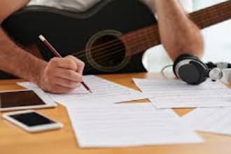 be your song lyrics writer, pro male rap singer, songwriter and session vocalist