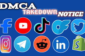 dmca takedown notice to delete copyright infringement by dmca