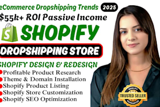 build autopilot shopify website, shopify store design, shopify website redesign