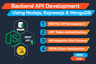 be an expert backend developer or nodejs developer
