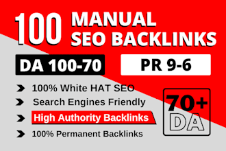 do follow 100 high quality backlinks increase DR
