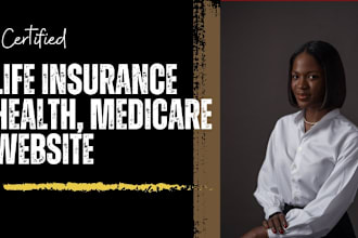 build wordpress life insurance website health website home care medicare website