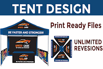 do canopy tent,back and sides walls,table cover,flag roll up banner etc