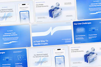 design a professional corporate powerpoint presentation and pitch deck