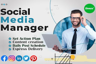 your social media marketing manager and content creator