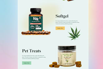 do website design or website mockup design in PSD or xd