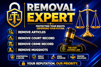 remove unwanted dafaming false erase bad negative article mugshot from google
