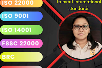 prepare documents tailored to meet international standards