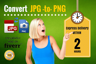 convert jpg to png or transparent background quickly