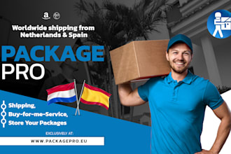 help with your package returns in netherlands and spain and reship worldwide