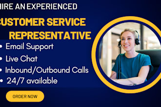 be your customer representative and email support