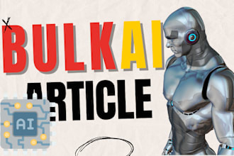 write 150 ai articles in bulk using openai
