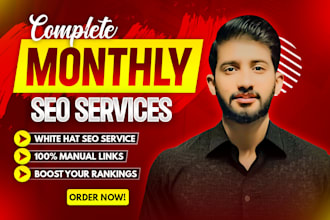 do monthly off page SEO service using white hat dofollow authority backlinks