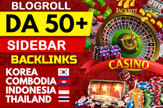do homepage blogroll sidebar da 50 to 80 dofollow backlinks