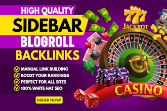 do homepage blogroll sidebar da 50 to 80 dofollow backlinks