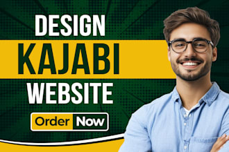 build kajabi website, design kajabi sales funnel landing page, online course