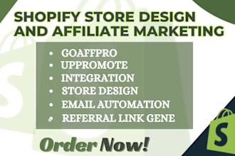 setup shopify affiliate program goaffpro shopify marketing promote shopify sales