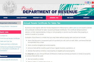 get you florida reseller certificate for non resident
