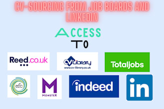 do candidate sourcing from UK job boards