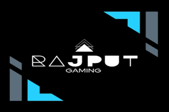 make gaming and company logo with high graphics