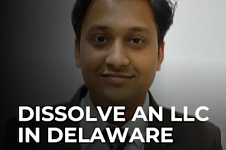 dissolve your delaware llc or corp with state