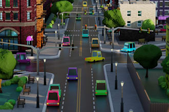 create a 3d illustration