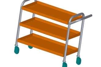do 3d cad model and rendering