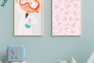 crete 3d room eductionl mural wallpaper for kids dream rooms