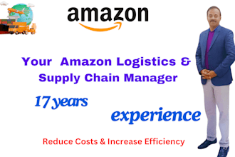 be your amazon logistics and supply chain manager