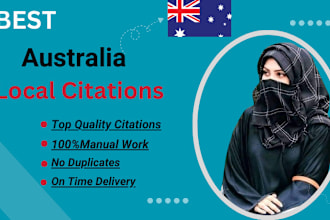do 150 expert australia local citations for SEO boost