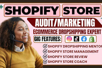 audit ecommerce shopify store, user testing to increase shopify sales
