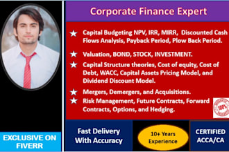 answer corporate finance questions