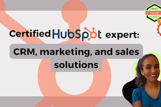 certified hubspot expert, CRM, marketing, and sales solutions