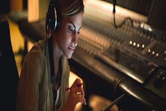 write song lyrics, female singer, songwriter and sing chorus for your jazz