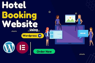 build hotel website hotel booking website or travel booking on wordpress