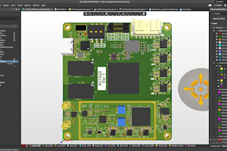 design high speed multilayer schematic pcb layout for embedded iot hardware