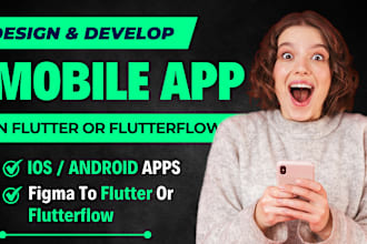 flutterflow flutter developer for mobile app development to create flutter app