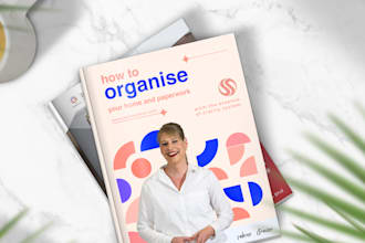 create a minimalistic book cover design