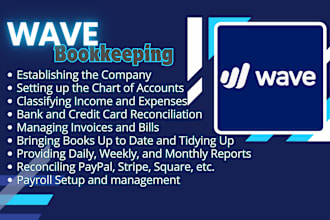 bookkeeping in wave xero quickbooks online