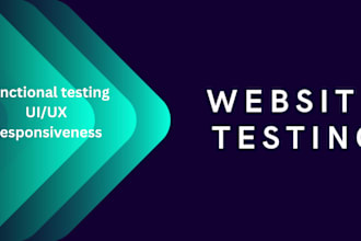 test your website application