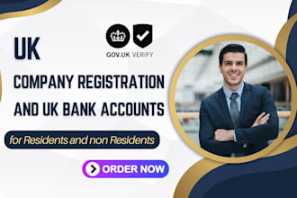 do uk company registration and UK bank account