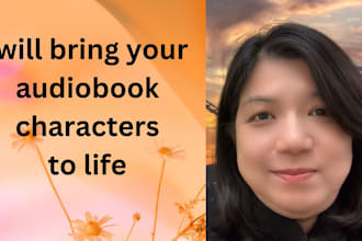 bring your audiobook characters to life