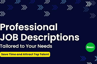 craft engaging job descriptions that attract top talent